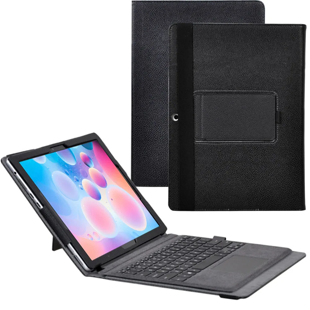 

Case for Dell Inspiron 12 Tablet Luxury Litchi Pattern Host and Keyboard 2 in 1 Cover for 12.3inch Inspiron 12 Tablet Case+Gift