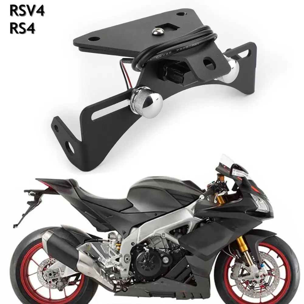 Artudatech держатель номерного знака для Aprilia Tuono V4/V4R RS4 125 50 2011 2019 RSV4 2009 2010 2018