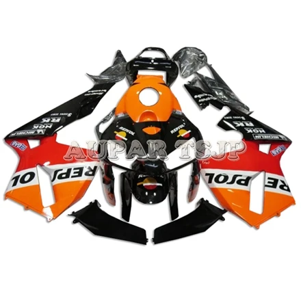 АБС-пластик рамы кузова мотоцикла для Honda 2005 2006 CBR600RR F5 Repsol красный оранжевый черный нижний Cowlings для F5 05 06