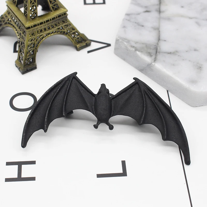 2017 Мода готический панк bat Серьги личность черный anmail для Для Женщин Brincos Para как