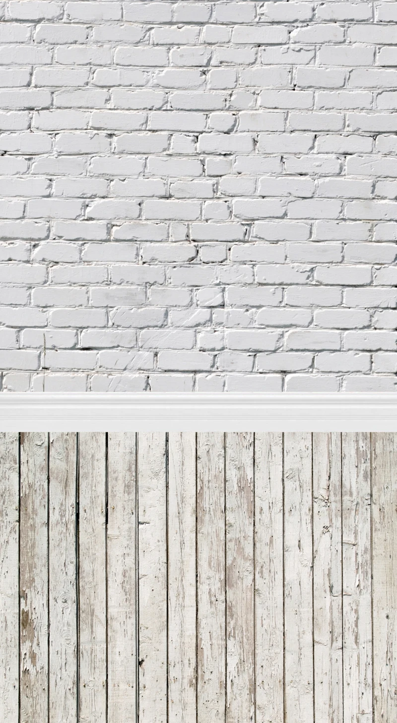 HUAYI brick paper Backdrop photography backdrops wood floor Backdrop Newborn props Photography Backgrounds paper kp 352