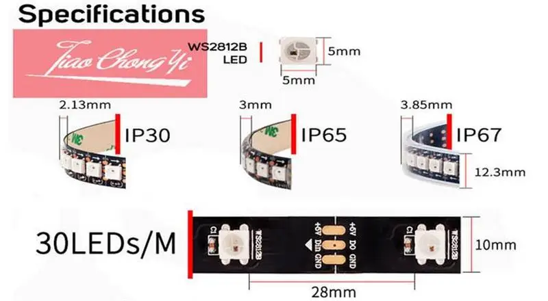 5 м-20 м комплект WS2812B 30 светодиодный s/m RGB Dream полноцветная умная Пиксельная адресация светодиодный лента+ SP108E WiFi светодиодный контроллер+ 5 В светодиодный блок питания