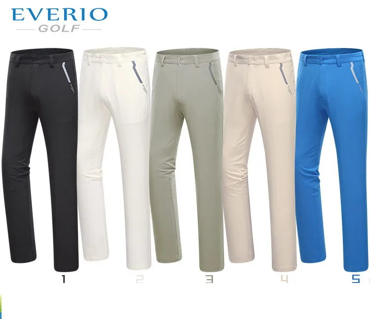 

Golf trousers men summer solid color outdoor clothing fast dry breathable golf long pants custom