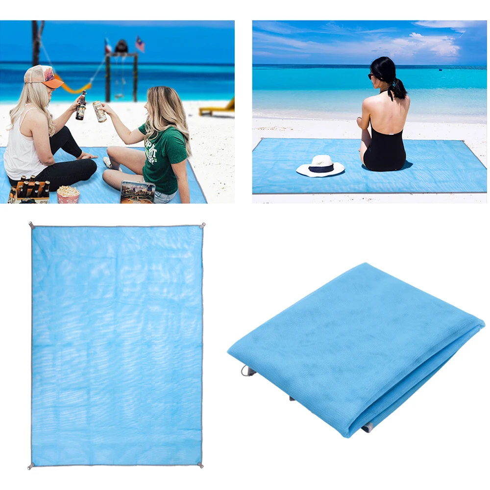 

Beach Mat Dacron Blanket Waterproof Outdoor Picnic Mat Portable Tote Camping Mattress Beach Picnic Mats Blanket Stand Dust Proof