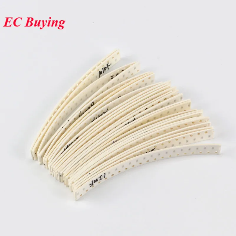 0603 SMD Capacitor Kit 500pcs 25 Values*20pcs 3.9pF-22uF Electronic Components Package Capacitor Assorted Kit Samples DIY smd capacitor