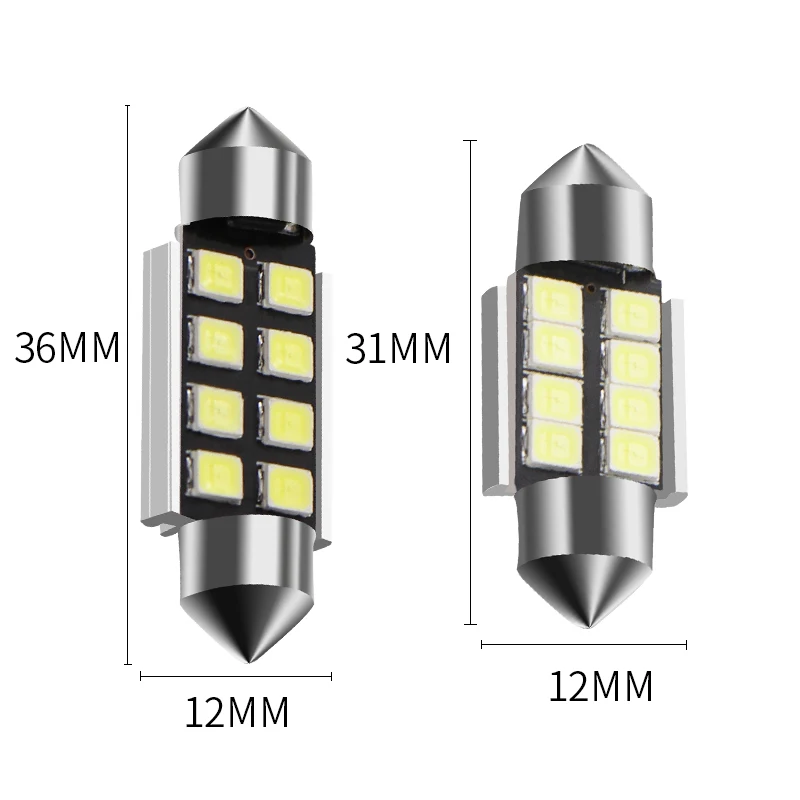 1 шт. гирлянда 31 мм 36 мм 39 мм 42 мм светодиодный лампы C5W C10W 2835 SMD Canbus Error Free авто интерьер купола лампы стайлинга автомобилей светильник 12v