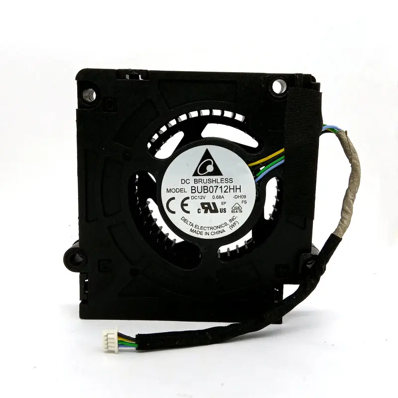 

Original Delta BUB0712HH DC12V 0.68A PVB070E12H P01 12V 0.95A 7515 7015 turbo blower fan one machine