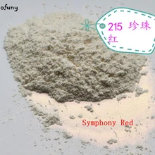 215 красная симфония перламутровый Косметическая пудра для Лаки для ногтей, флэш-Перламутровые тени для век Косметическая пудра, мыло краситель MICA/жемчуг Косметическая пудра