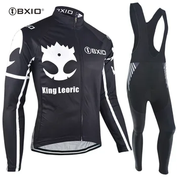 

BXIO Brand Pro Team 2019 New Cycling Jerseys Sets Ropa Ciclismo Maillot/Winter Thermal Fleece Mens Bicycle Clothing BX-0109H109