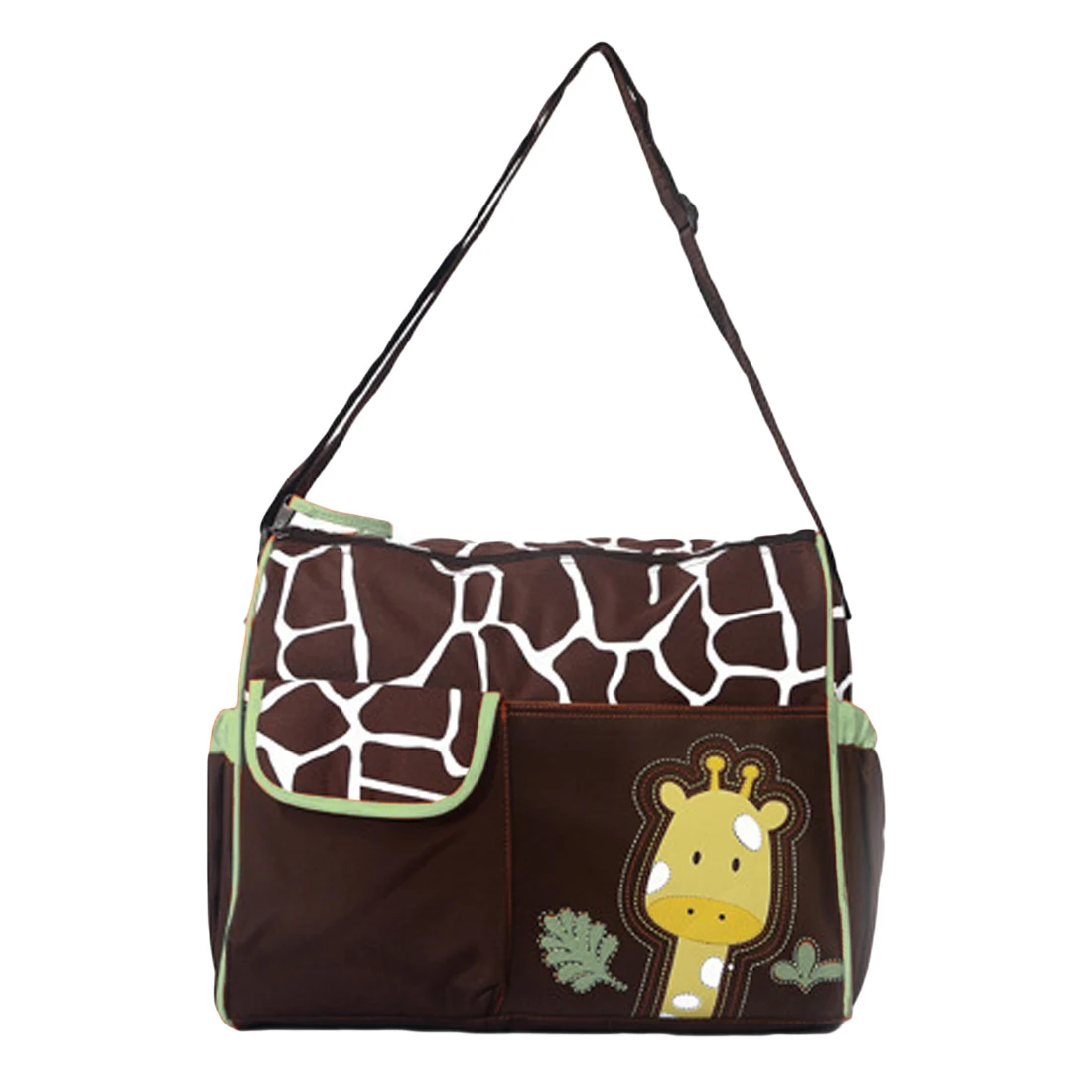 

Mum Bag Diagonal Shoulder Large Capacity Baby Diaper Nappy Changing Bag Giraffe Style Baby Travel Nappy Bag Diaper Backpack