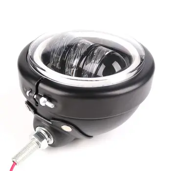 

4 1/2 4.5 Inch 30W LED Fog Passing Lamp+ 4.5" Fog Lamp Shell Bucket for 4.5Inch LED Fog Light Motorbike Road King