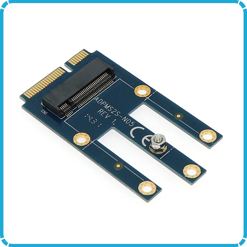

Mini PCIe to NGFF SSD adapter mPCIe convertor For M2 Wifi Bluetooth GSM,GPS, LTE , WiGig,WWAN,3G cards
