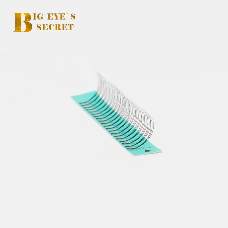 Big eye's secret prefanned 3D корейский шелк предварительно сделанные вентиляторы объемное наращивание ресниц частная этикетка C D завиток ручной работы шелковые ресницы