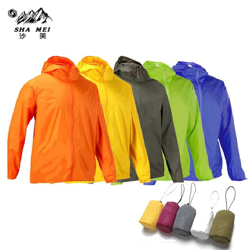 Image Men Women 2017 camping Clothing  Quick Dry Hiking Jacket Waterproof Sun   UV Protection Coat Outdoor Sport Skin Jackets