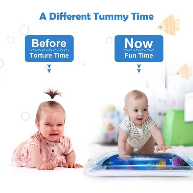 Baby Water Play Mat Toys Watermat Inflatable Tummy Time Playmat For Babies Toddler Activity Play Center Baby Water Play Mat Toys Watermat Inflatable Tummy Time Playmat For Babies Toddler Activity Play Center Water Mat For Kids