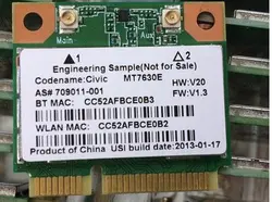 MediaTek MT7630E Половина мини PCI-express wi-fi/WLAN Замена беспроводной карты для hp ноутбук compaq 709011-001 710418-001