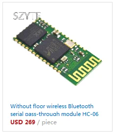 Bluetooth 4,0 BLE TI CC2541 модуль с низким энергопотреблением HM-11 модуль последовательного порта bluetooth подходит для IOS 8 gps