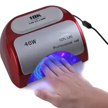 Инструменты для дизайна ногтей профессиональная, из CCFL элементов Светодиодный УФ светильник красоты 48 Вт 110-220 В Сушилка для ногтей с автоматической индукцией 10s 30s 60s таймер