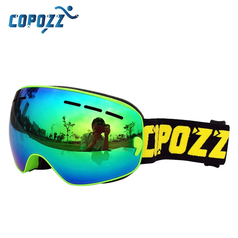 Gafas de esquí para niños doble UV400 anti-fog gafas máscara de esquí Niñas Niños snowboard senderismo deporte gafas esqui