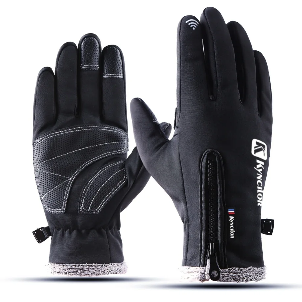 Thermal Ski Gloves Winter Fleece Waterproof Snowboard Gloves Snow
