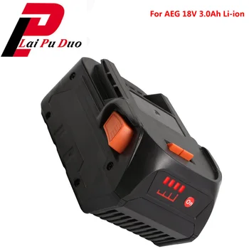 

For AEG Rechargeable Battery 18V 3.0Ah Li-Ion Rigid BFL 18 AC840084 L1815R