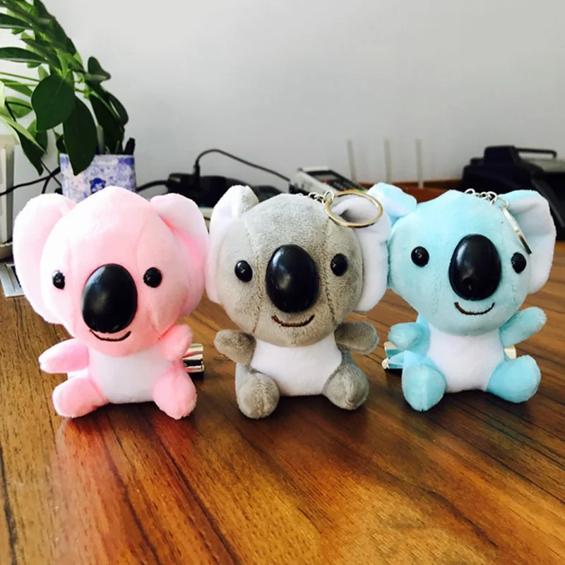 

Kawaii Mini Plush Toys Stuffed Animals Fluffy Super Cute Koala Bear Plush Adventure Koala Doll Birthday Gift Key Chain Pendant