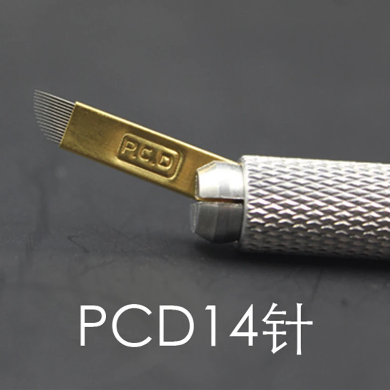 0 25 мм 10 шт Pro 12/14/19 pin Перманентный макияж бровей игла для нанесения татуировок
