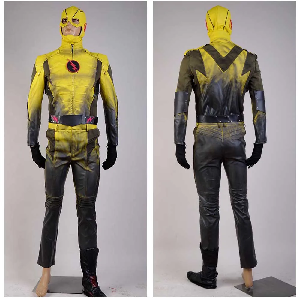 

Cosplay Flash TV Reverse-Flash Professor Zoom Eobard Thawne costume Full Set Uniform Halloween carnival cosplay costume