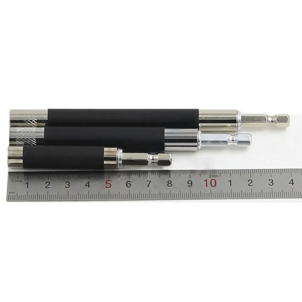 1/4" Hex Shank Screwdriver Extension Bit Holder Connection Rod