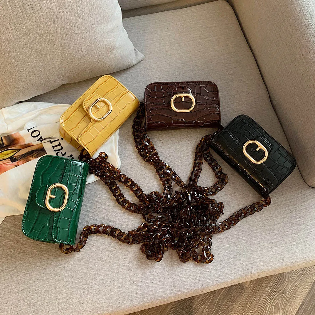 

Woman Fashion Acrylic Chain Pouch High-End Versatile Shoulder Crossbody Bag#35