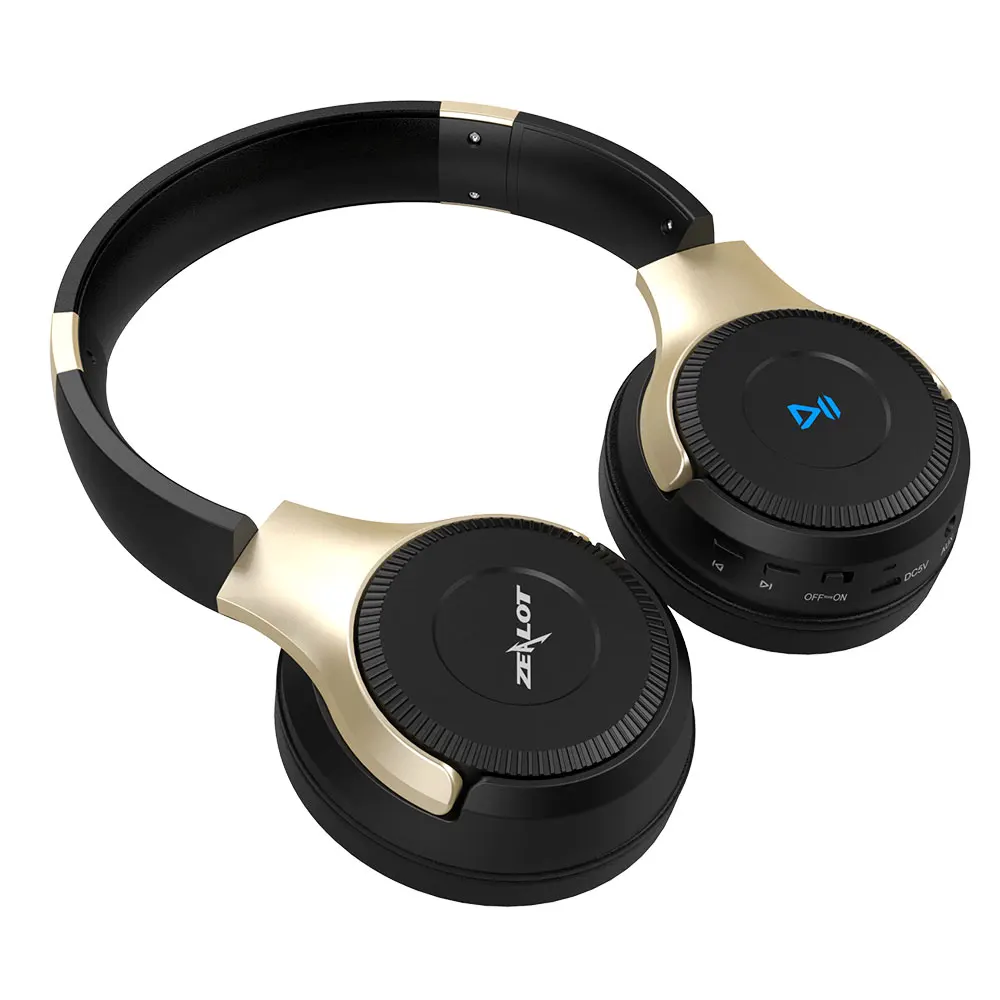 Bluetooth наушники ZEALOT B26T складные с микрофоном и сенсорным управлением|Наушники