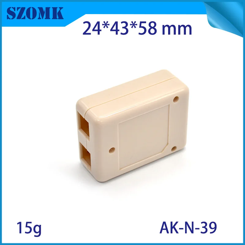 4 pieces, 24*43*58mm plastic electronics diy case szomk outlet boxes