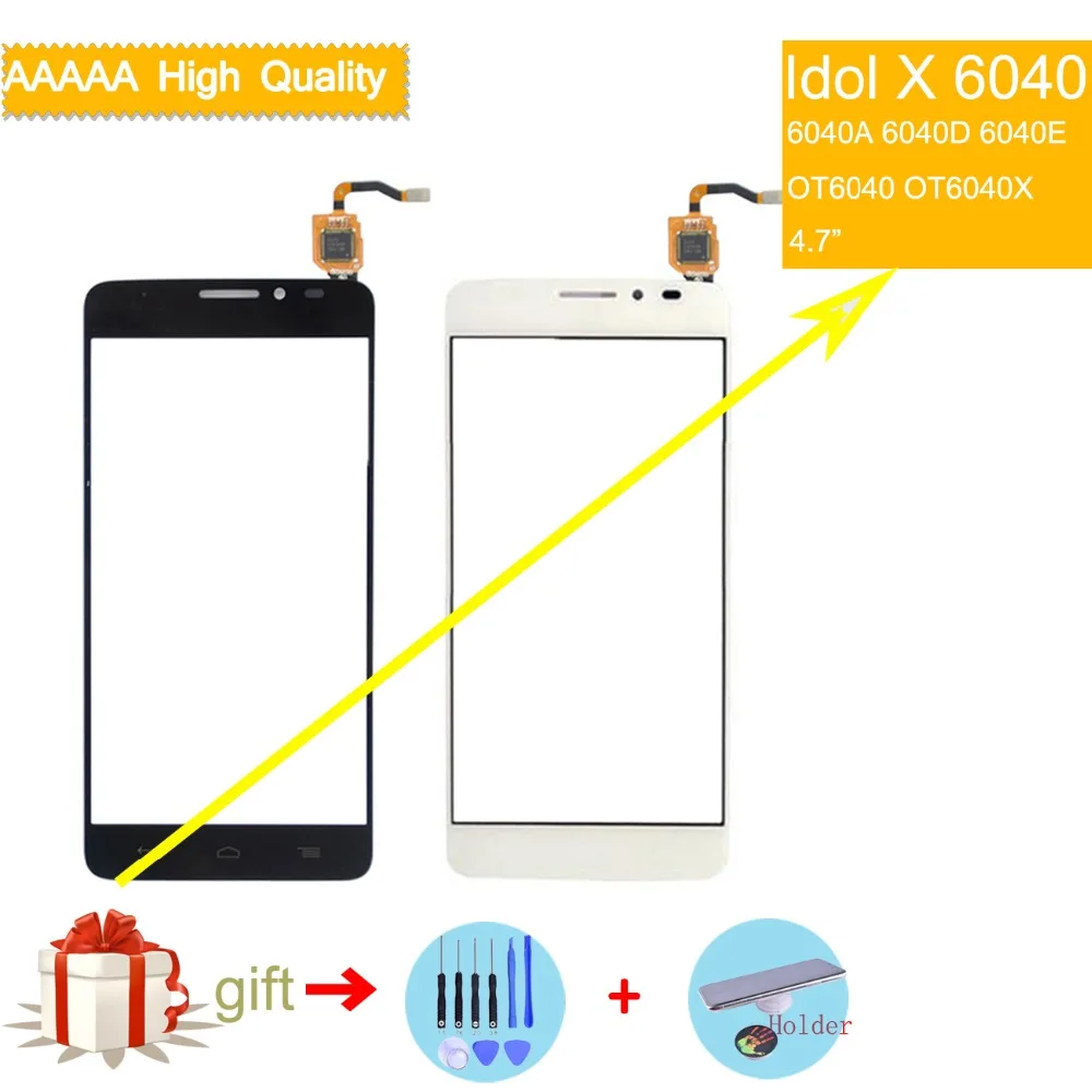 5 0 &quotдля Alcatel One Touch Idol X OT6040 6040 6040A 6040D 6040E OT6040X сенсорный экран Сенсорная панель