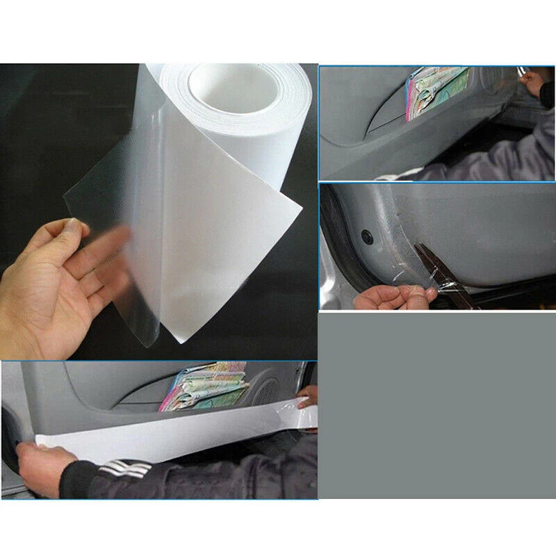 

Film Vinyl Film Transparent Set Covers Wraps Decors Clear Decals Anti Scratch Protector Sticker Sill