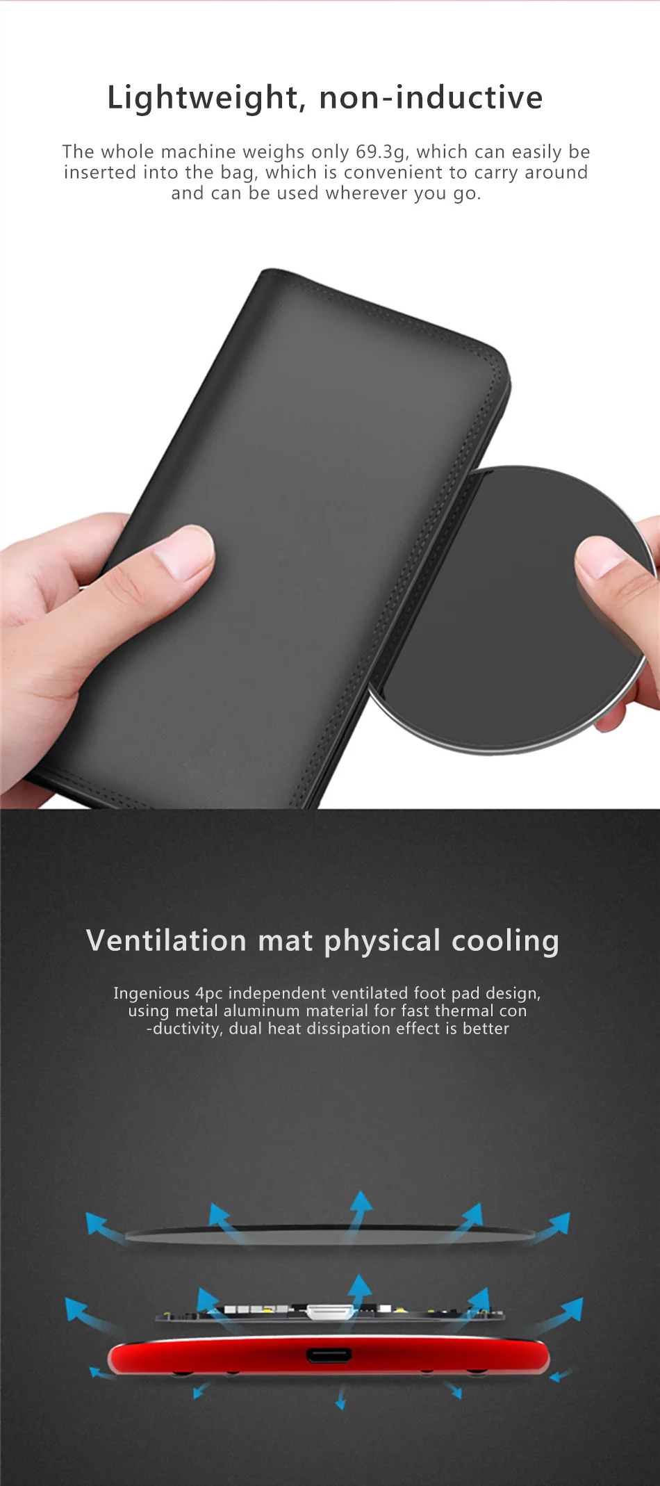 5W10W Mirror Wireless Charger For iPhone X 8 XS Max XR Ultra-thin Fast Charging For Huawei Samsung Galaxy S9 S8 Plus S6 (8)