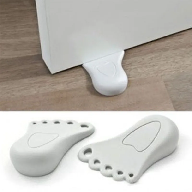 Bébé péage enfant sécurité pied forme pieds porte bouchon enfants protection prévenir doigts blesser coin gardes accessoires
