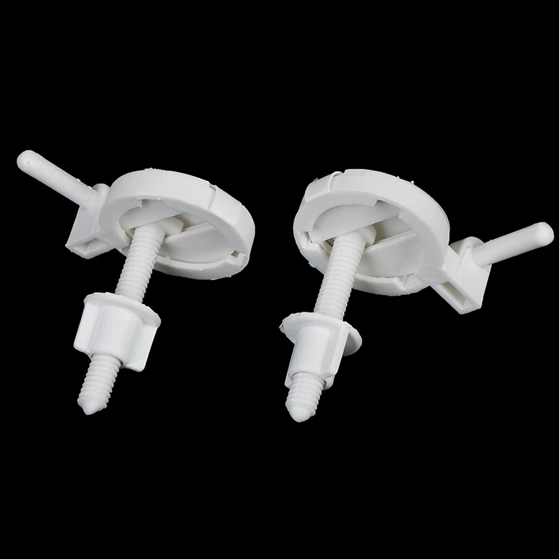 

2pcs Toilet Seat Hinge Bolts Screw Fixing Fitting Kit Toilet Seat Accessories