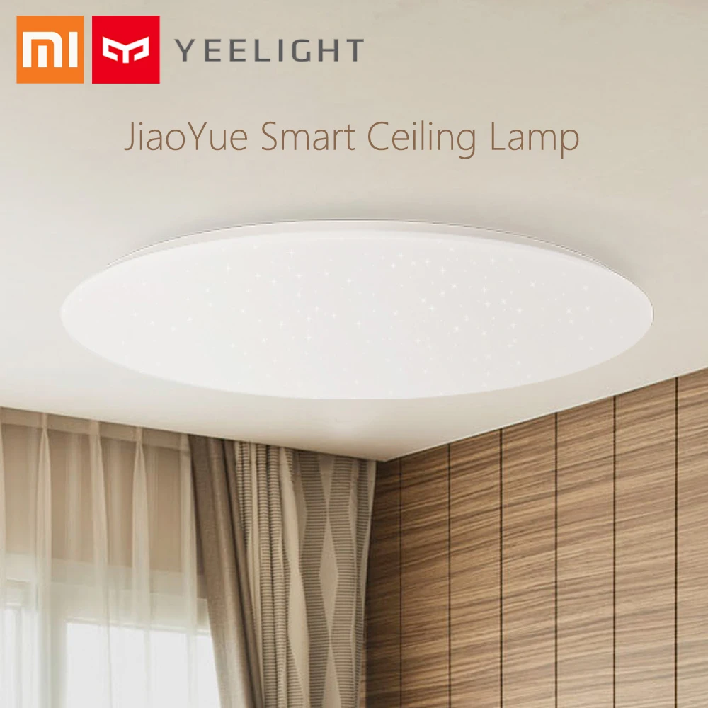 

Original Yeelight JIAOYUE LED Smart Ceiling Lamp 480mm Dust Proof Support Bluetooth Remote Control APP Control Mijia Smart Home