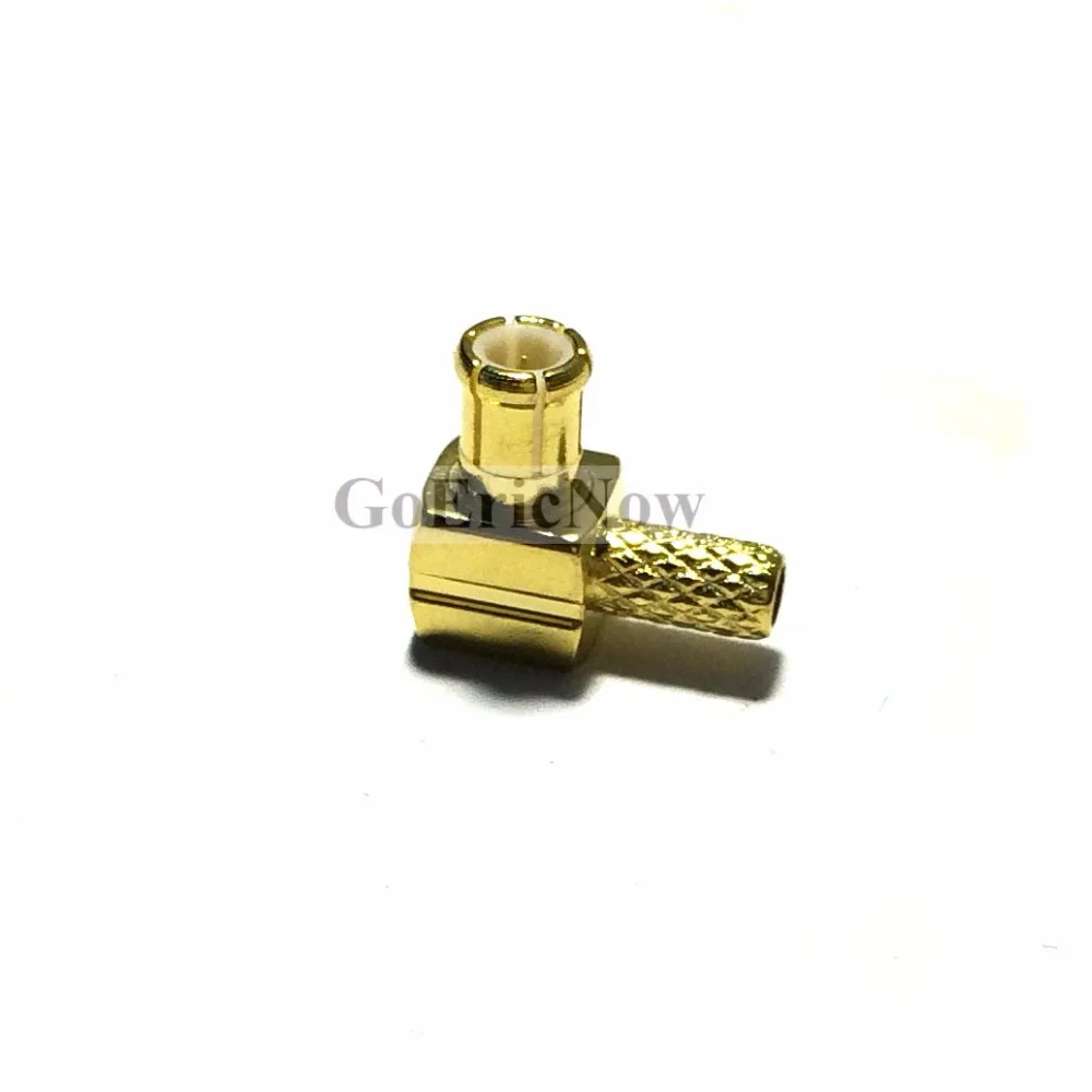 

1 pcs RF Coaxial 50 ohm MCX Angle Male for RG316 RG174 Cable Connector Plug