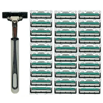 

Men's Manual Double Shaver_Advanced 1 Shaver Handle + 30 cutter head