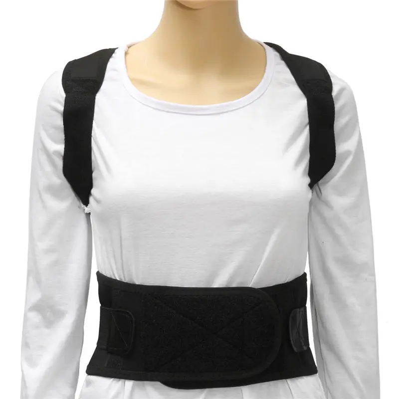Male Corset Back Posture Corrector Men Lumbar Support Belt Brace Shoulder for Correction |