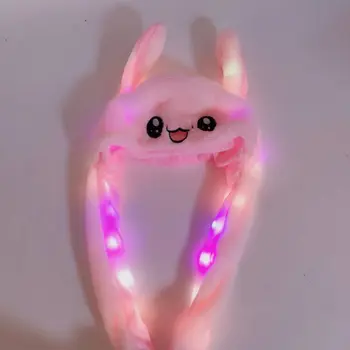 

Hot Sale Rabbit Hat Ear Moving Hats Costume Accessory Funny New 2019 Kids Baby Caps Lighting Gifts Children A2