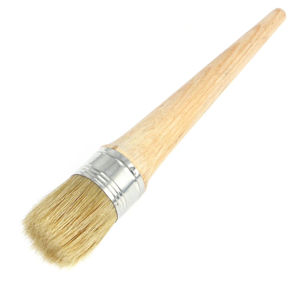 

40mm Professional Chalk Paint Wax Brush Painting Waxing Clear Soft Brush for Furniture Stencils Folkart Home Decor Wood