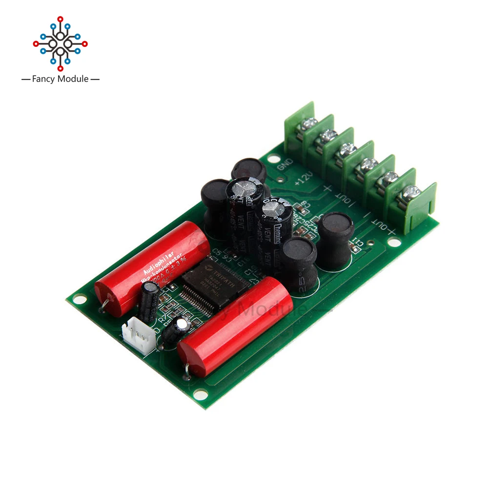 TA2024 12 В 2x15 Вт усилитель плата модуль HiFi Цифровой аудио для автомобиля DIY|Детали и