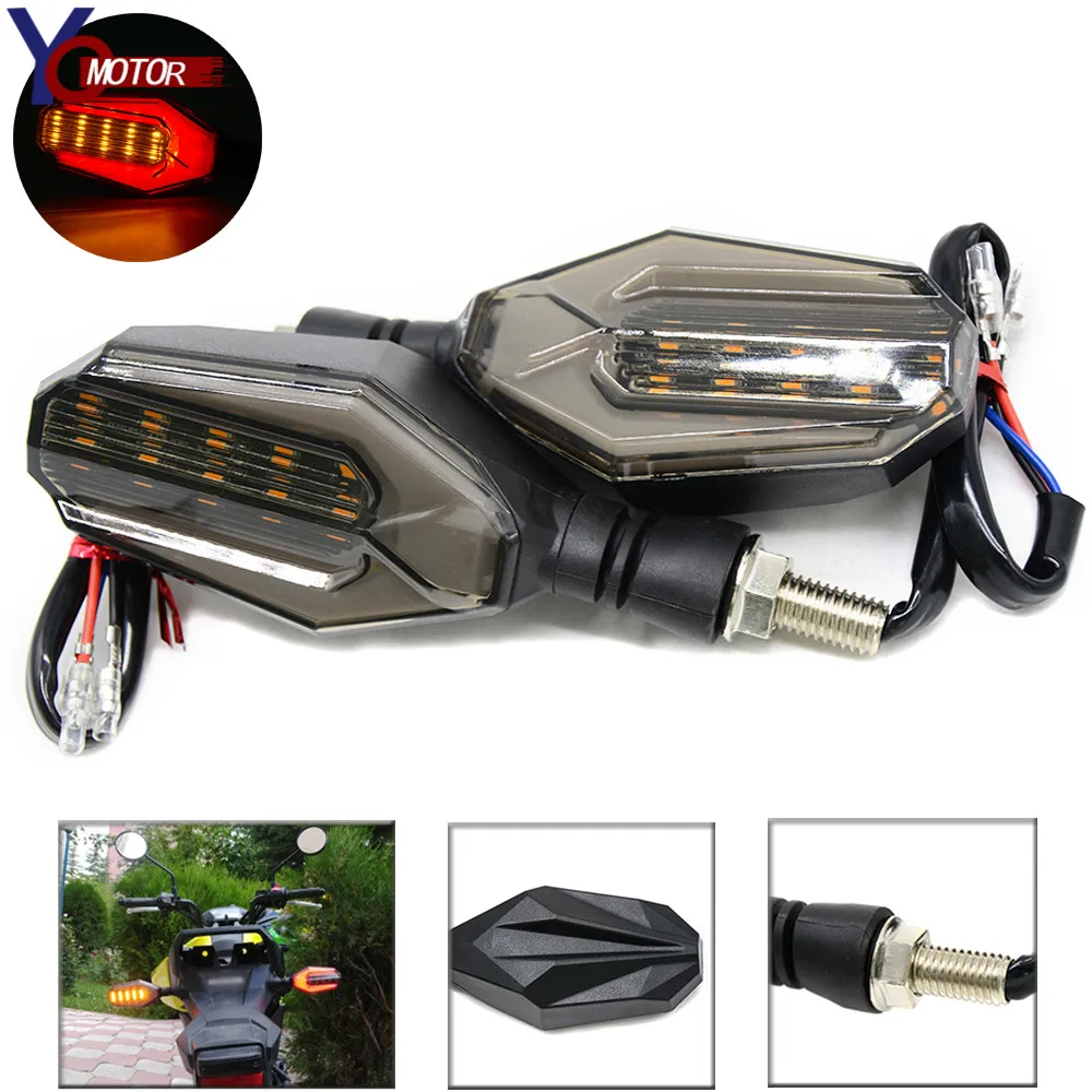 

FOR YAMAHA FZ-6N YZF-R1 R3 YZF-R6 SUZUKI GSX1400 GSF650 LED turn Signal light High Brightness Blinker Motorcycle Accessories