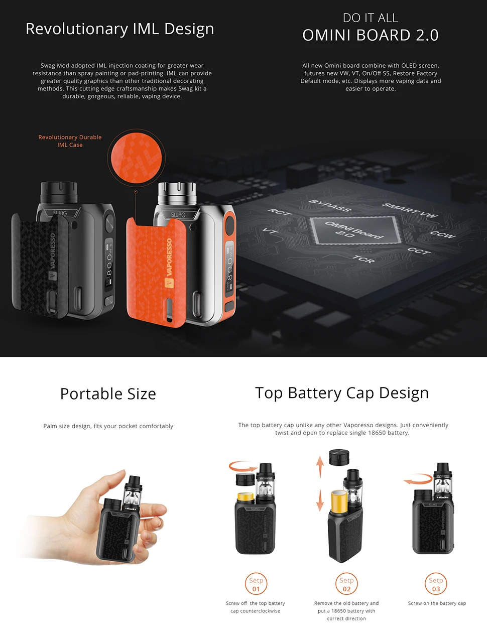 VAPORESSO SWAG-3