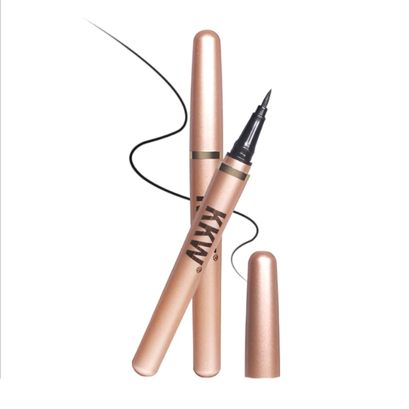 1Pcs Black Sponge Hard Head Eye Liner Pencil Natural Long lasting