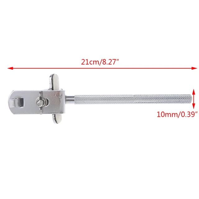 Drum Cowbell Connector Bass Set Hoop Bell Mount Percussion Instrument Accessory