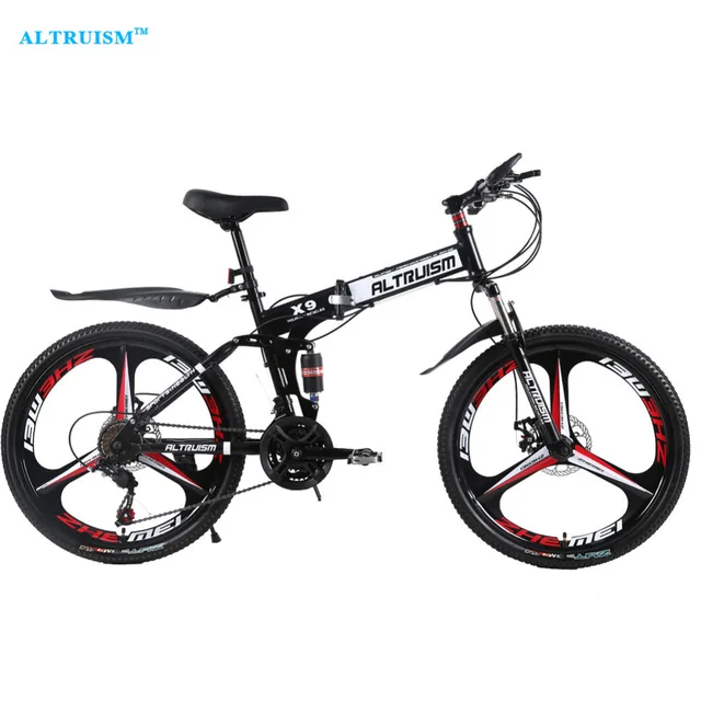 Special Price ALTRUISM X9 Pro Folding Bike Road Bicycles Steel 24 Speed 26 Inch Mountain Bisiklet Double Disc Brake Bikes Bicycle Bicicletas Special Price ALTRUISM X9 Pro Folding Bike Road Bicycles Steel 24 Speed 26 Inch Mountain Bisiklet Double Disc Brake Bikes Bicycle Bicicletas