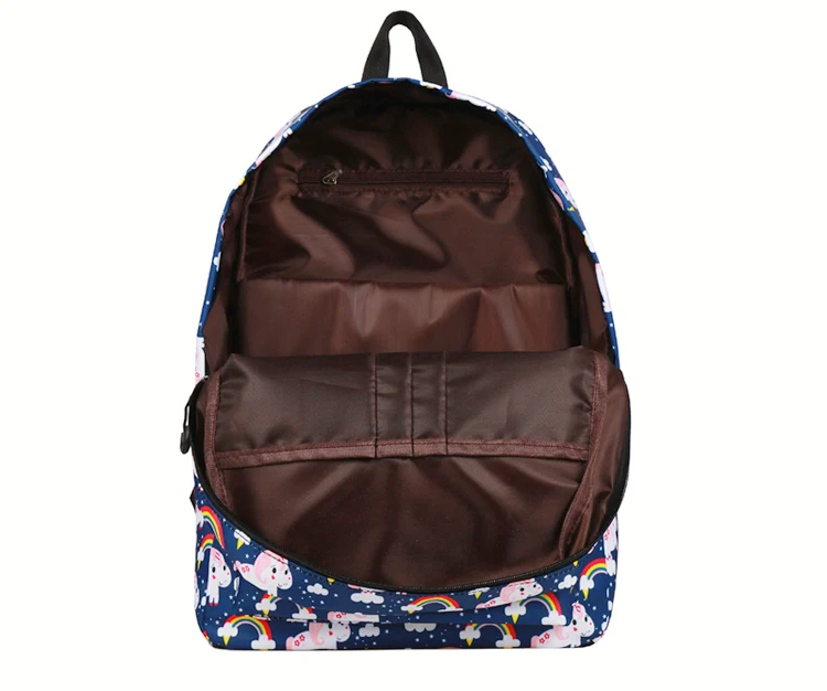 WINNER Woman Brand Backpack Cute Unicorn Print School Backpack For Teenage Girls Bagpack Student Travel Mochila Feminina 2018 (3)